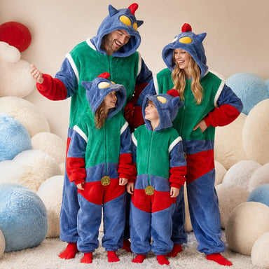 Pyjama polaire famille assortie