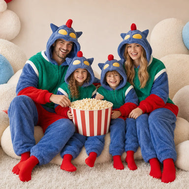 Pyjama polaire famille assortie