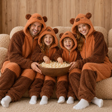 Pyjama polaire en famille assortie